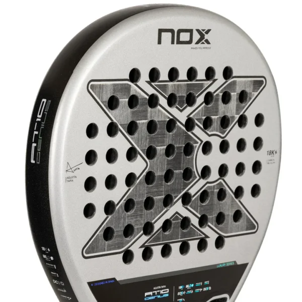 NOX AT10 Genius 18K By Agustin Tapia Padel Racket - Image 4