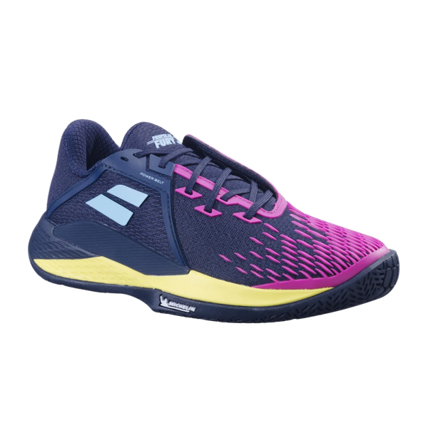 BABOLAT MENS PROPULSE FURY 3 NAVY / PINK