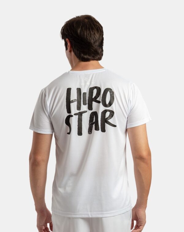 HIROSTAR Street Padel T-Shirt - White - Image 2