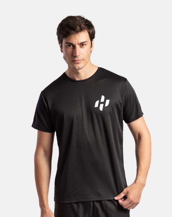 HIROSTAR Street Padel T-Shirt - Black