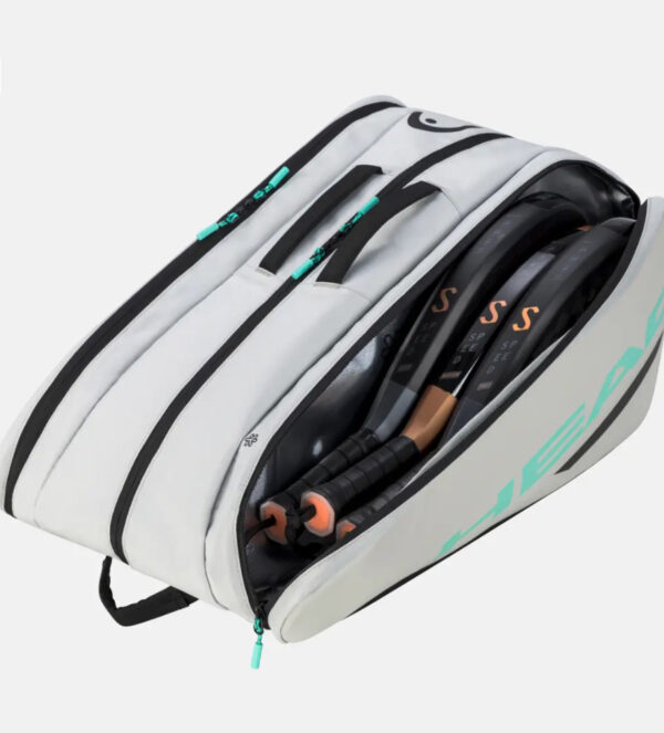 Head Tour Padel L Gray Mint Padel Bag - Image 2