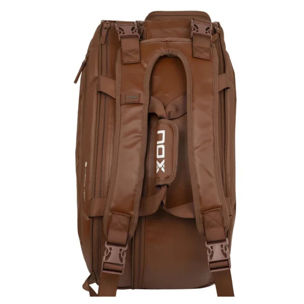 Nox Pro Series Brown Camel Racket Bag - Image 4