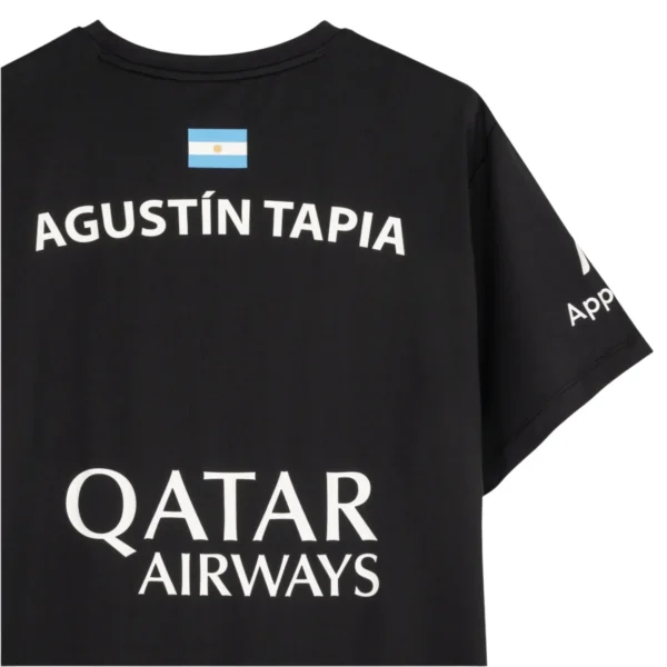 Nox AT10 Agustin Tapia Sponsors T-Shirt - Black - Image 4