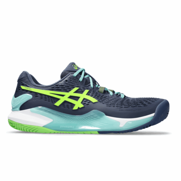 Asics Shoe G-Resolution 9 Padel MN Thunder Blu/electric Lime (SS24) (TBD)