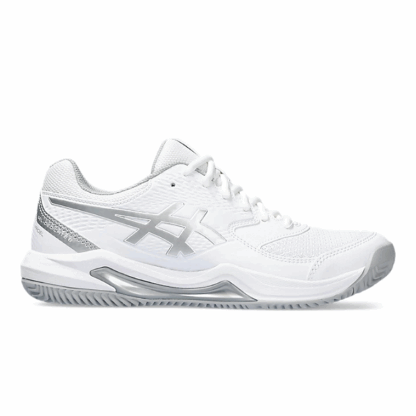 ASICS SHOE G-DEDICATE 8 PADEL WN WHITE/PURE SILVER (SS25)