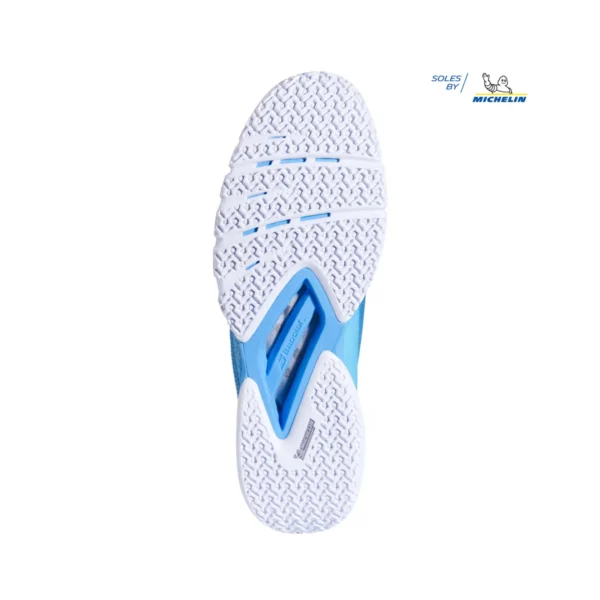 Babolat Jet Premura 2 Lebron Padel Shoes - Blue/White - Image 4