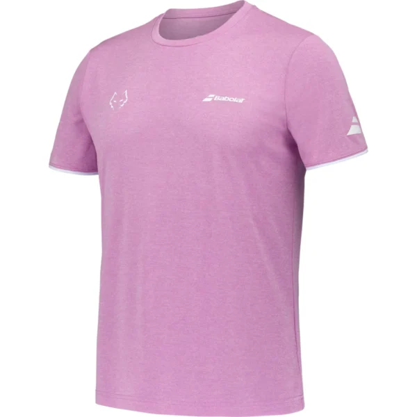 Babolat Crew Neck Tee Juan Lebron Edition - Pink - Image 3
