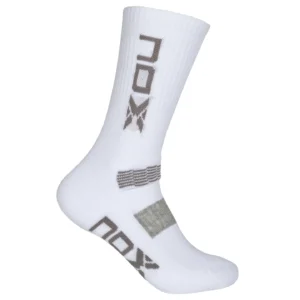Nox Performance Crew Socks (White/Grey)