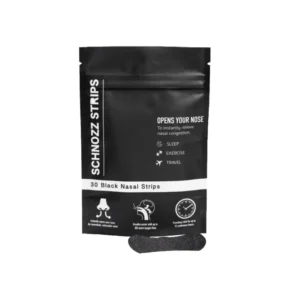 Schnozz Strips - Black Nasal Strips