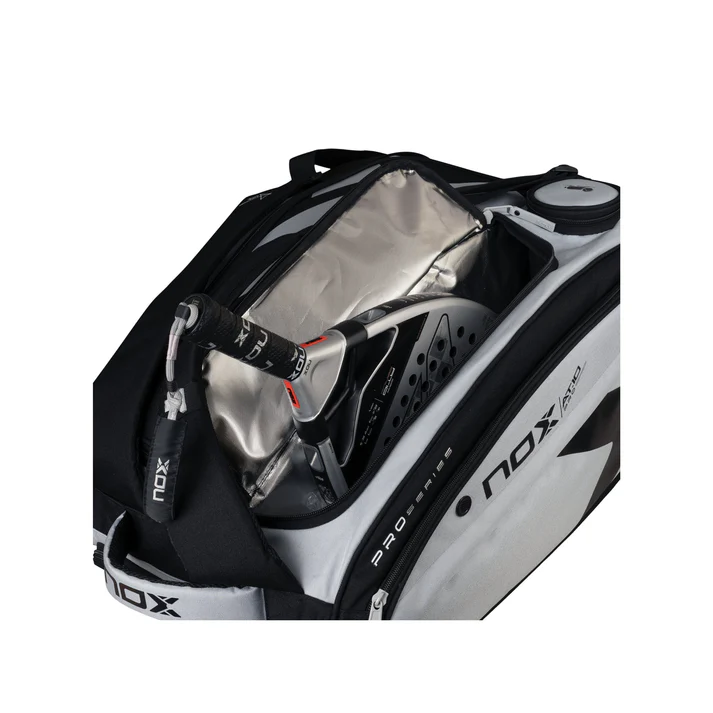 Nox AT10 Competition XL Compact Padel Bag (Grey/Black) - Image 5
