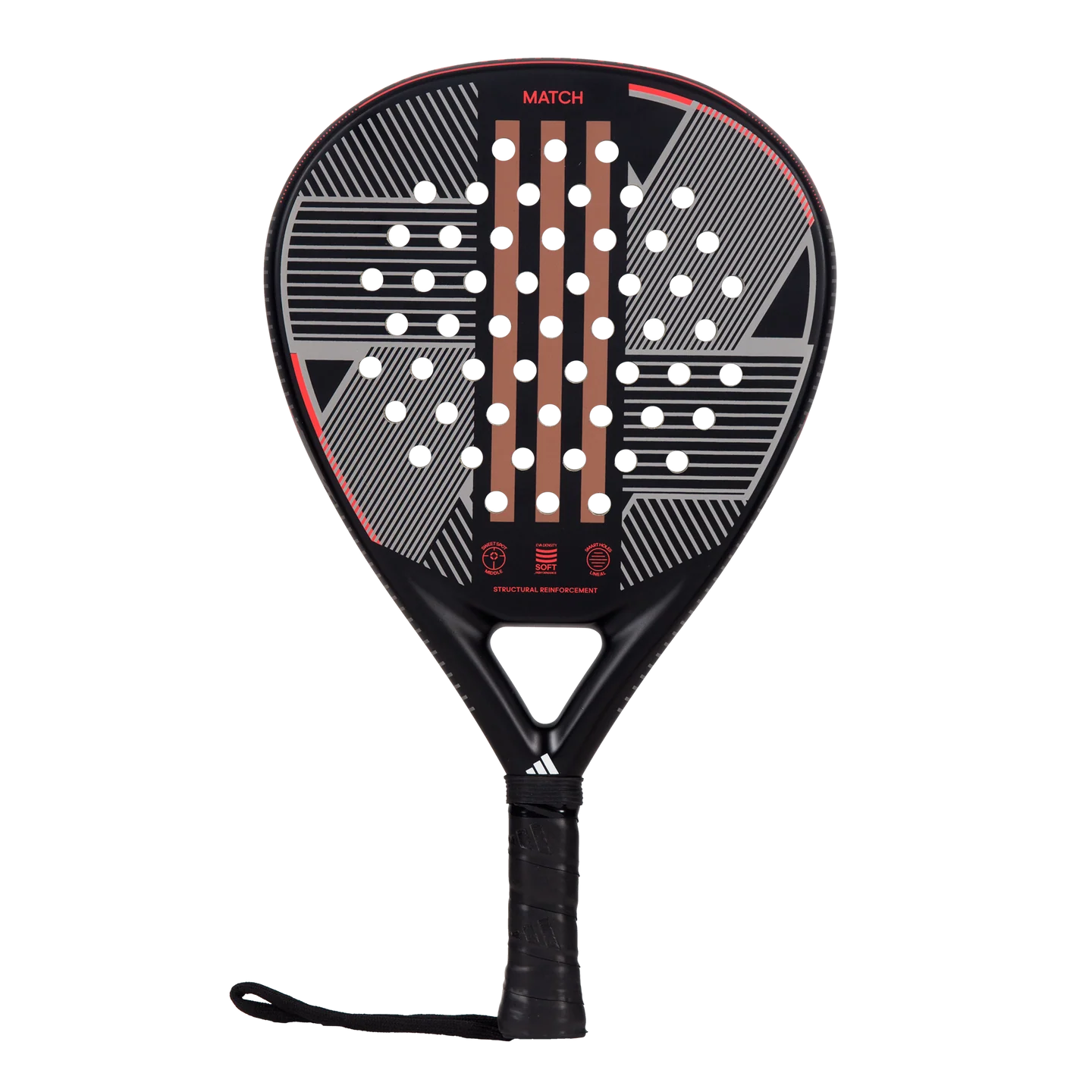 2024 Adidas Match 3.3 (Black/Red)