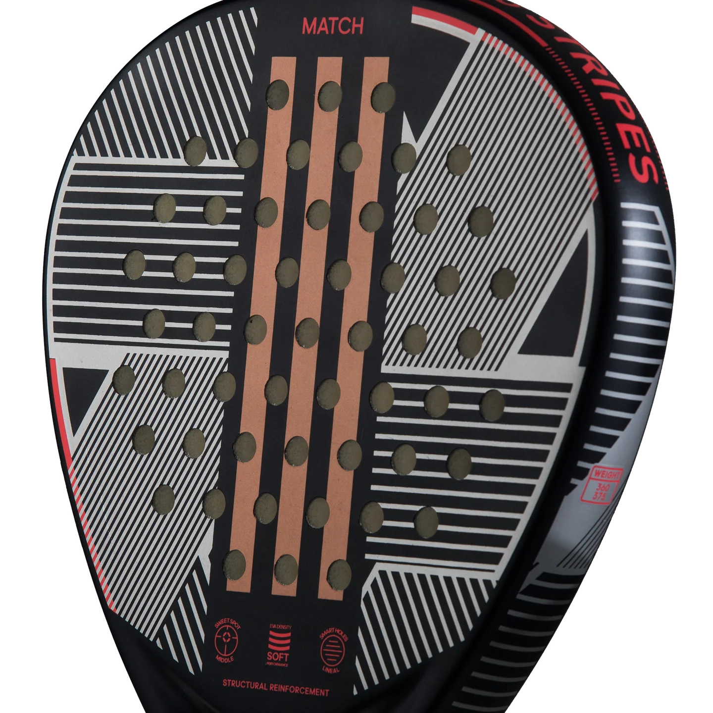 2024 Adidas Match 3.3 (Black/Red) - Image 4