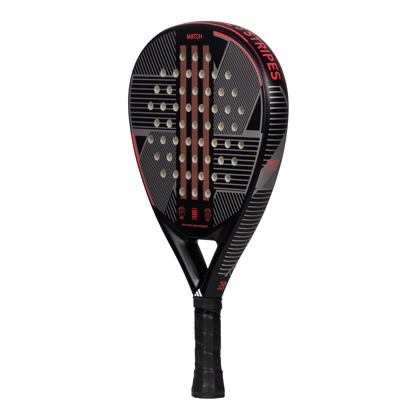 2024 Adidas Match 3.3 (Black/Red) - Image 5