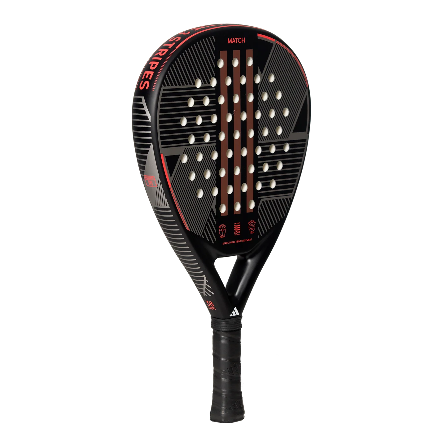 2024 Adidas Match 3.3 (Black/Red) - Image 6