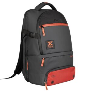 2024 Nox Luxury Open Series Padel Backpack (Black/Red)