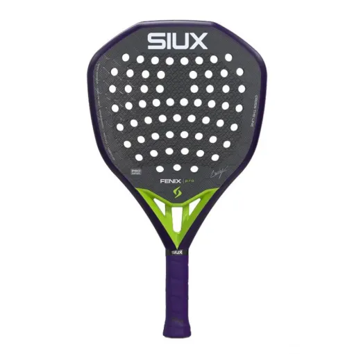 Siux Leo Augsburger Fénix Pro 2026 Purple Padel Racket