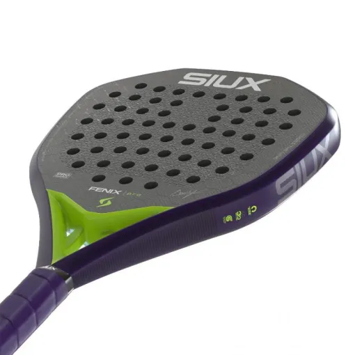 Siux Leo Augsburger Fénix Pro 2026 Purple Padel Racket - Image 5
