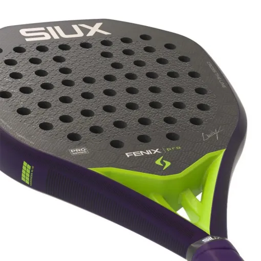 Siux Leo Augsburger Fénix Pro 2026 Purple Padel Racket - Image 6