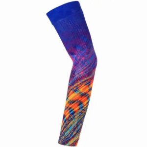 Floky No Strain Fantasy Rio Orange Blue Biomechanical Arm Sleeve – 1 Unit