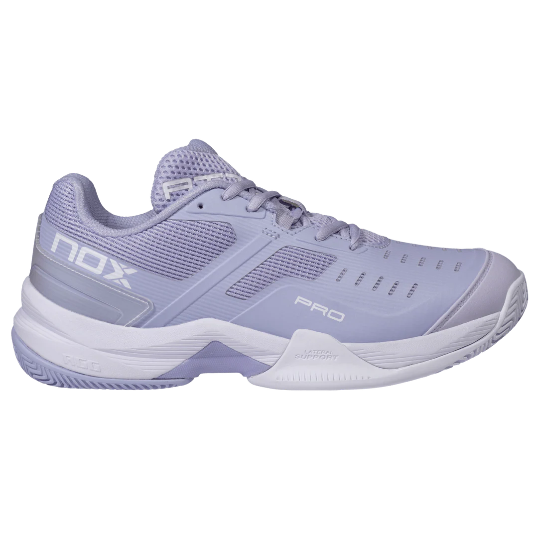 2026 AT10 PRO Padel Shoes (Purple/White) - Image 12