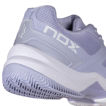 2026 AT10 PRO Padel Shoes (Purple/White) - Image 4
