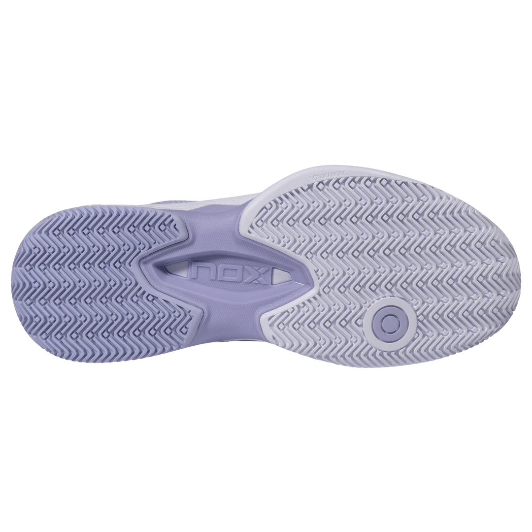 2026 AT10 PRO Padel Shoes (Purple/White) - Image 10