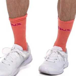 Siux Reveal High Socks - White & Orange