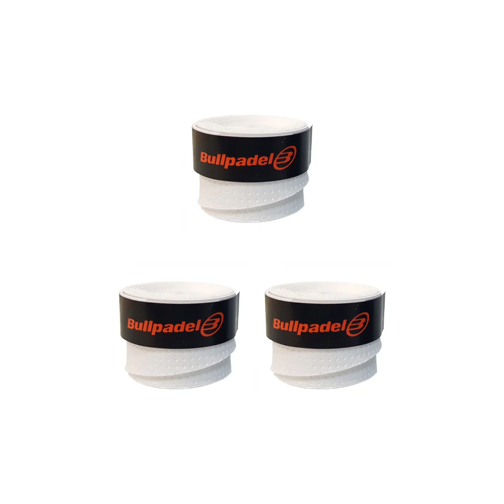 Bullpadel Overgrips Tub of 50 - White & Black - Image 2