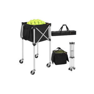Pro Tennis Padel Ball Hopper Cart - Holds 150 Balls