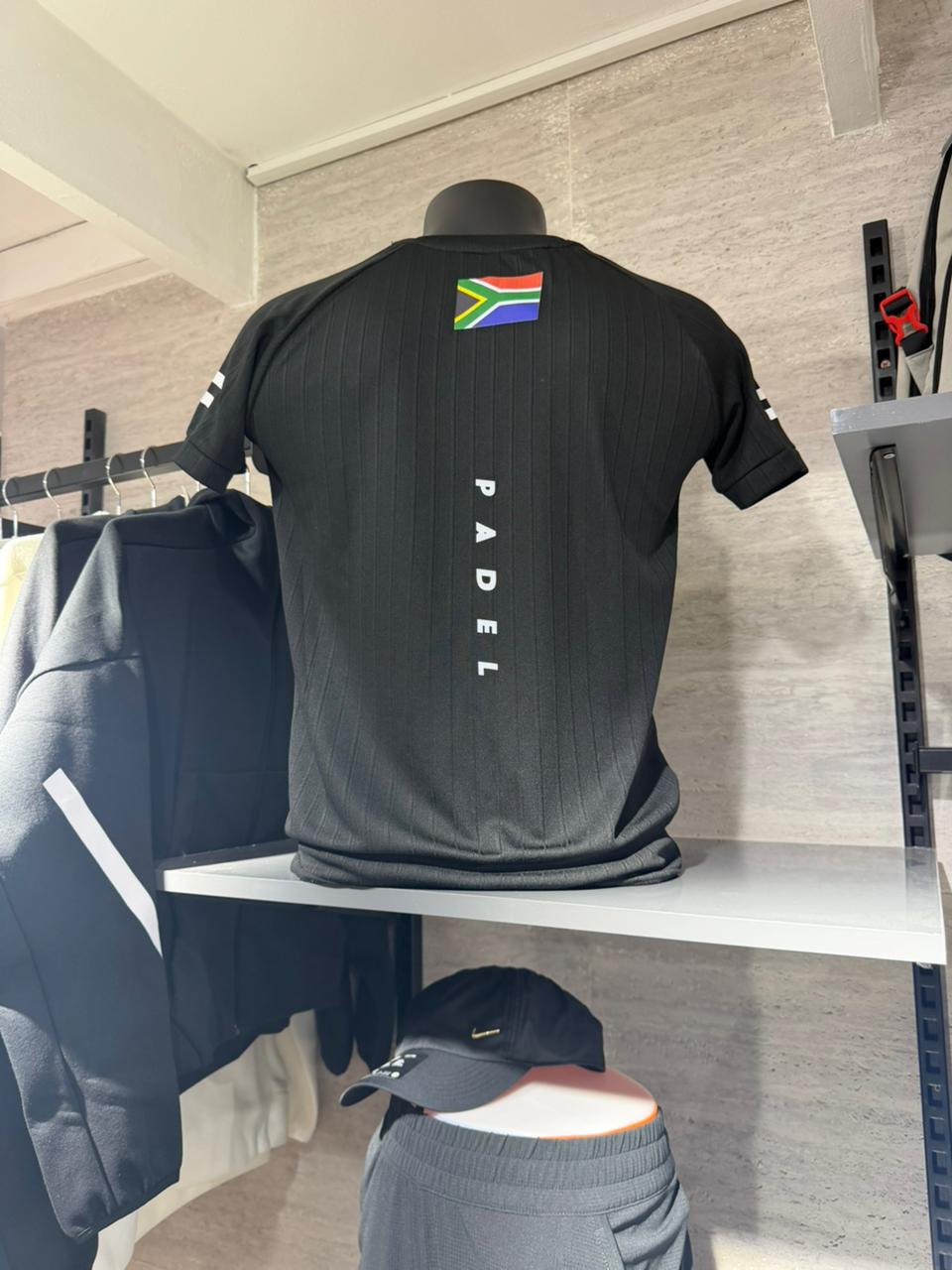 World of Padel T-shirt - Black - Image 2