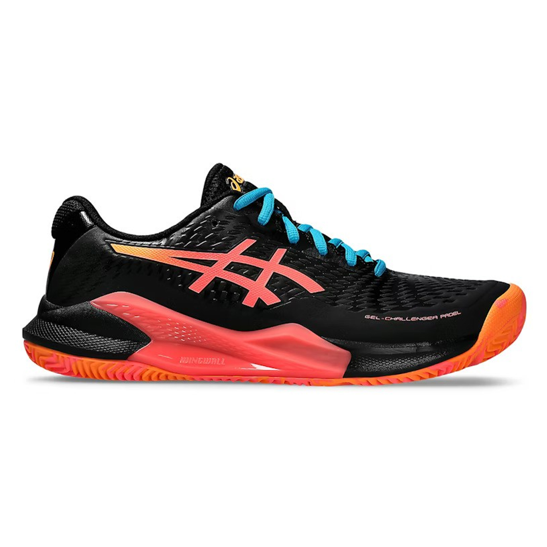 ASICS Gel-Challenger 14 Padel Black Blazing Coral