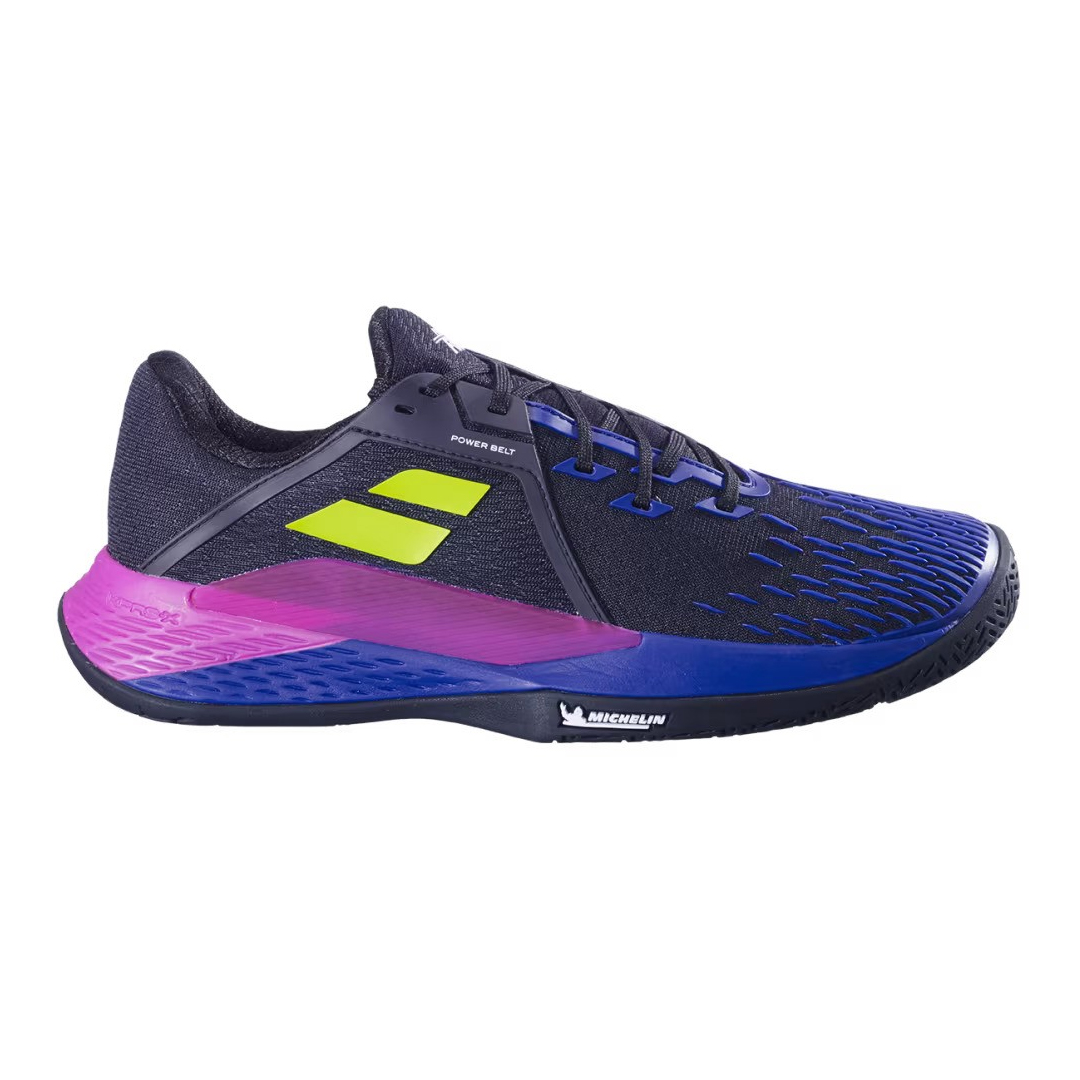 Babolat Propulse Fury 3 Mens Padel Shoe (Black/Dark Blue)