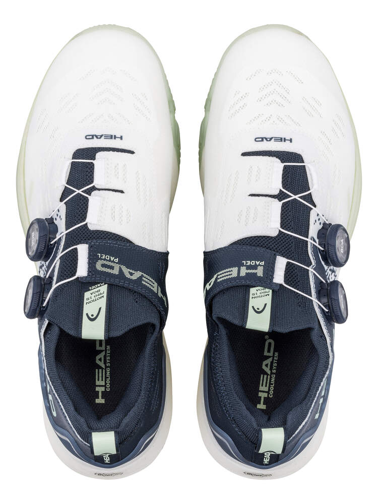 Padel shoes Head Motion Pro 1.5 BOA Padel White/Blue - Image 4