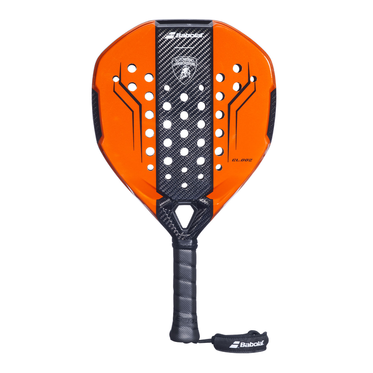 Babolat x Lamborghini BL002 Padel Racket - Orange - Image 2