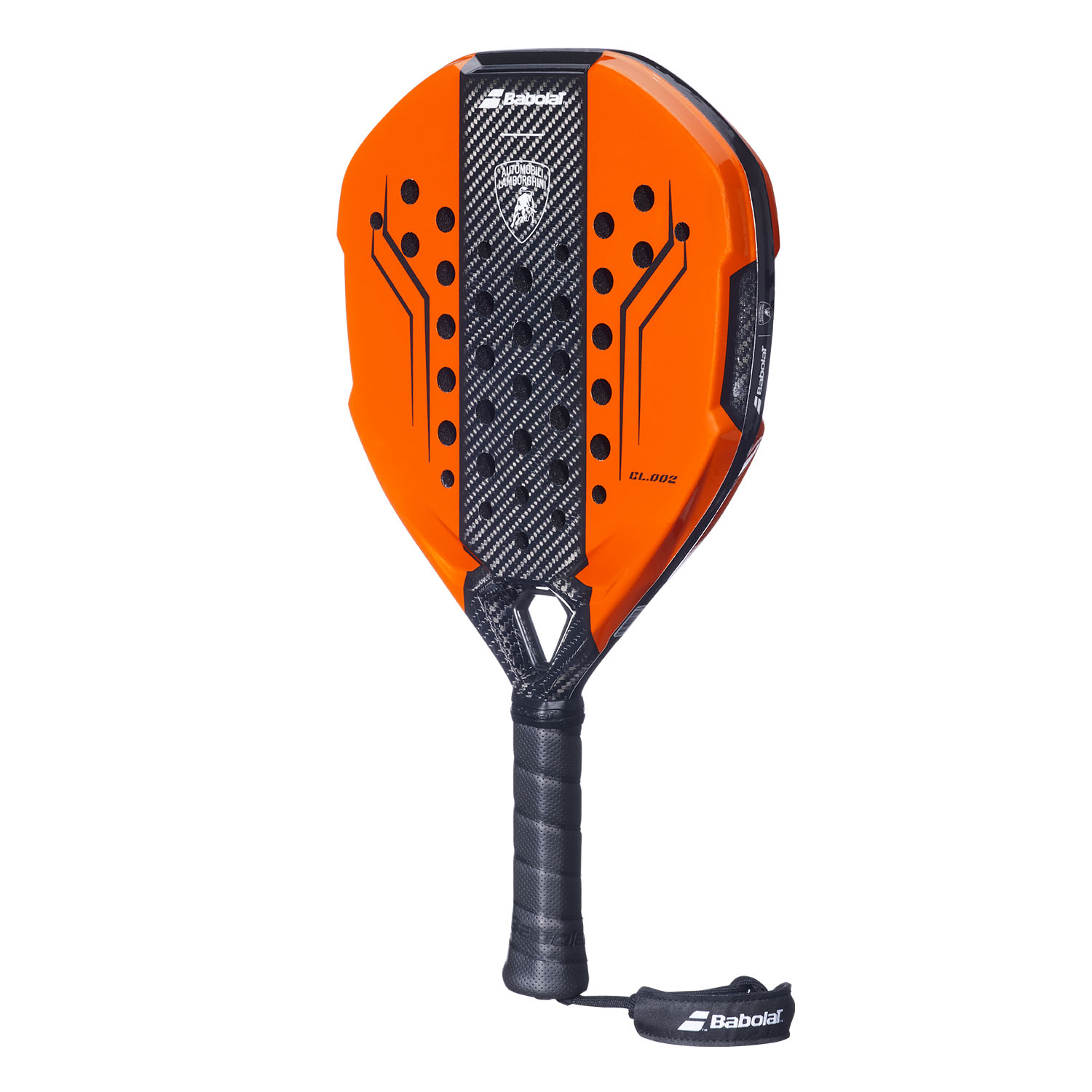 Babolat x Lamborghini BL002 Padel Racket - Orange - Image 8