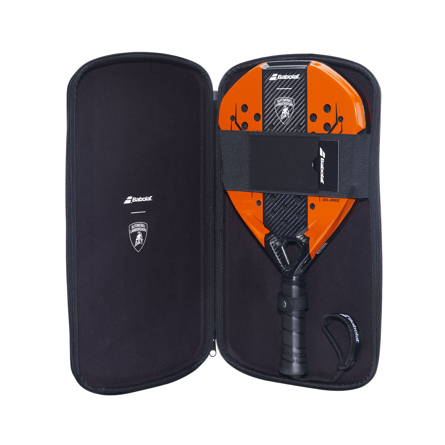 Babolat x Lamborghini BL002 Padel Racket - Orange - Image 6