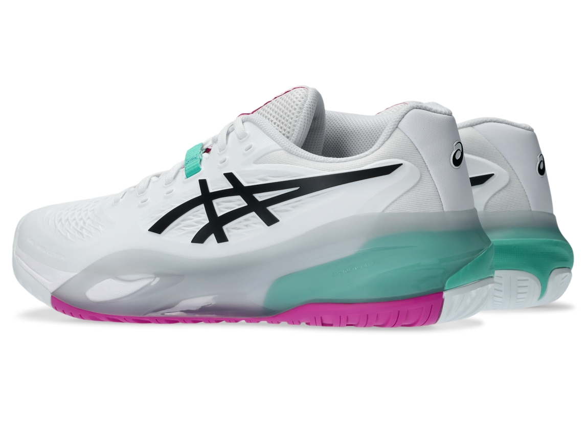 Asics Gel-Resolution X Men's Tennis Shoe - White and Green
