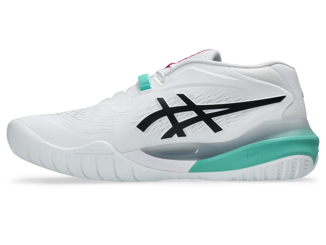 Asics Gel-Resolution X Men's Tennis Shoe - White and Green