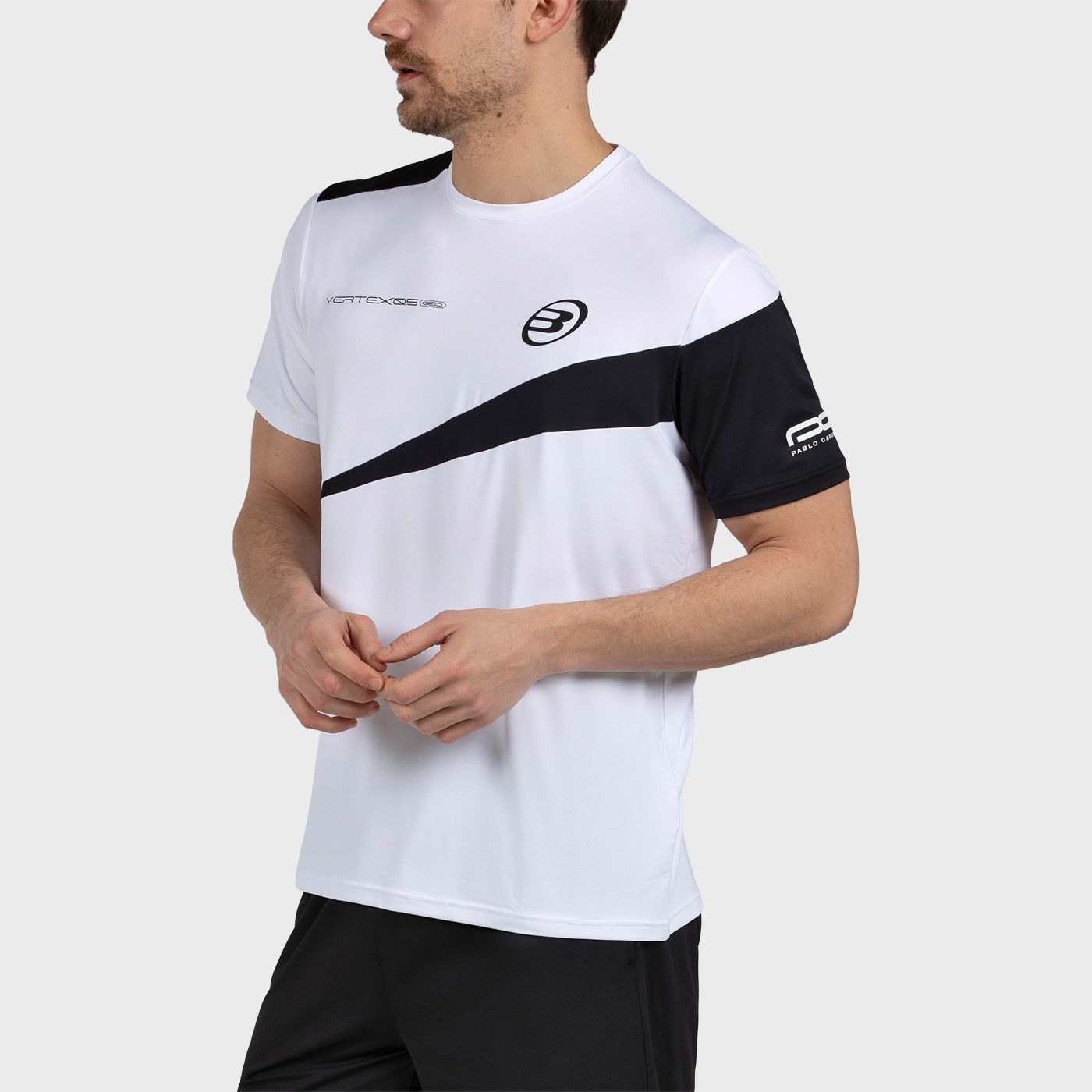 Bullpadel Cardona 26V White T-Shirt - Image 4