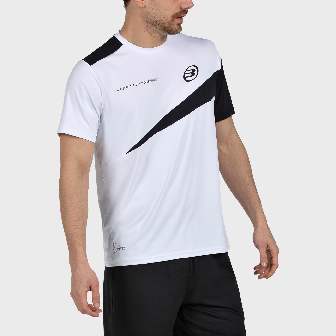 Bullpadel Cardona 26V White T-Shirt - Image 3