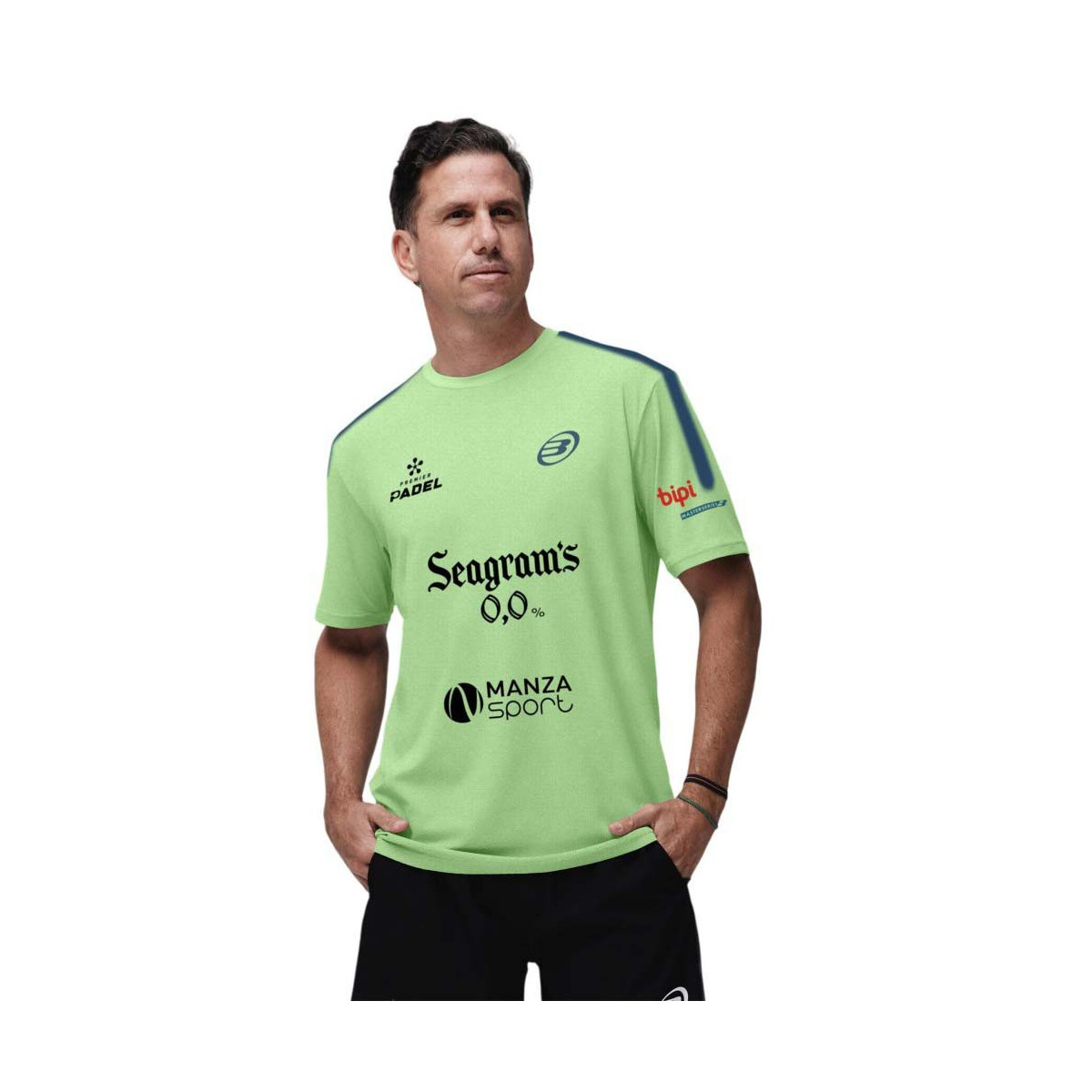 Bullpadel Montse Paquito Navarro Acid Green T-Shirt